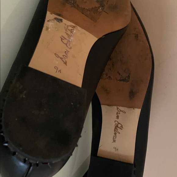 Sam Edelman Black Pointed Toe Heels - Picture 5 of 5